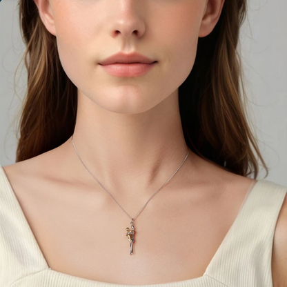 Colgante Abrazo Eterno - Plata 925